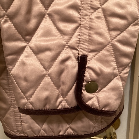 Charter Club Woman Size 1X Gold Quilted Jacket with Leopard Print Lining - Picture 8 of 10